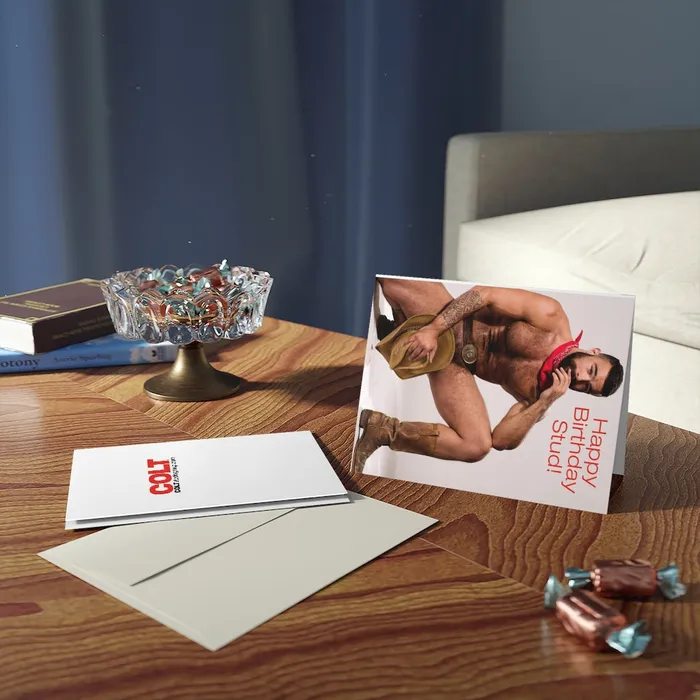 Vibrators COLT Man Birthday Card Packs Brian Maier Printify