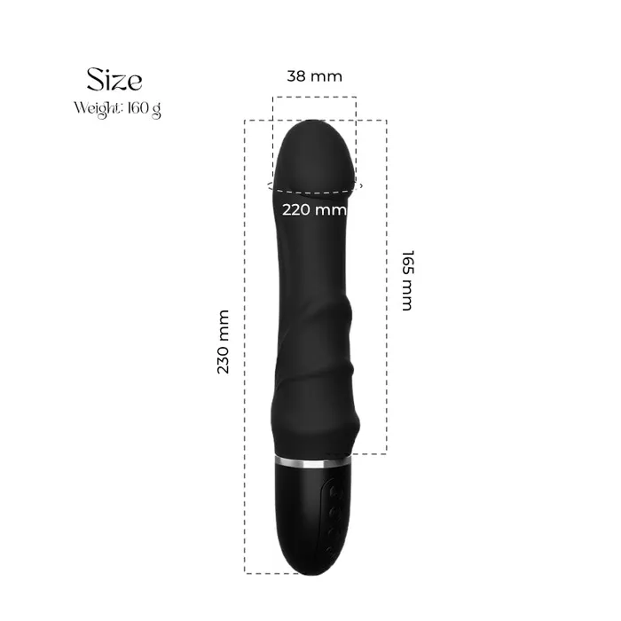Vibrators FRISKY BUSINESS SG Midnight Magic Strong G Spot Vibrator