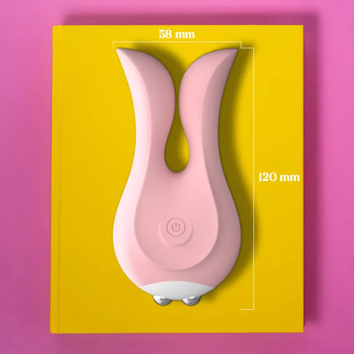 Vibrators FRISKY BUSINESS SG PinkPeek Bunny Dual Vibrator