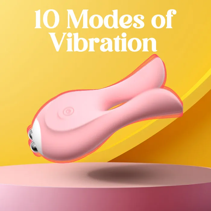 Vibrators FRISKY BUSINESS SG PinkPeek Bunny Dual Vibrator