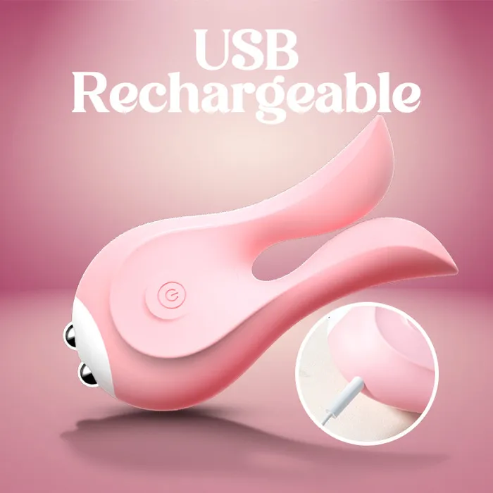 Vibrators FRISKY BUSINESS SG PinkPeek Bunny Dual Vibrator