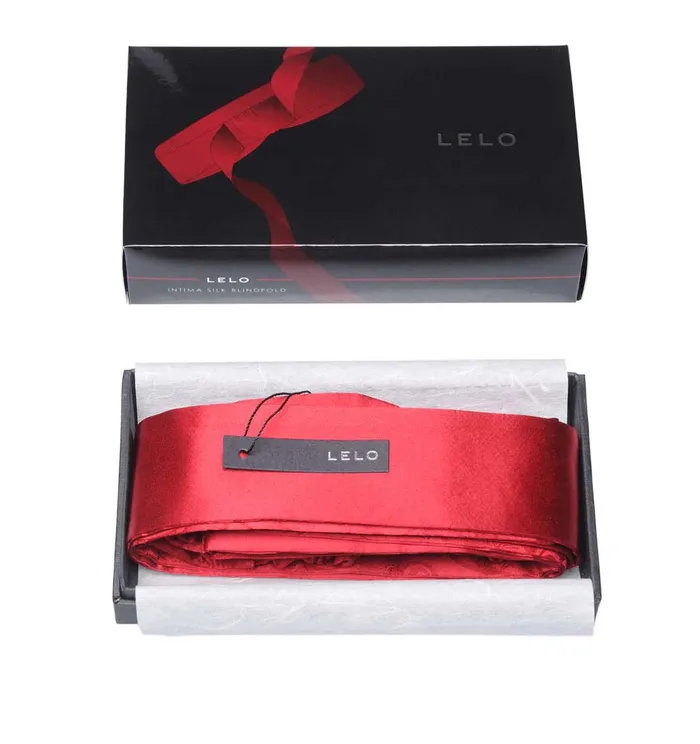 Vibrators LELO Intima Silk Blindfold Red Calvista