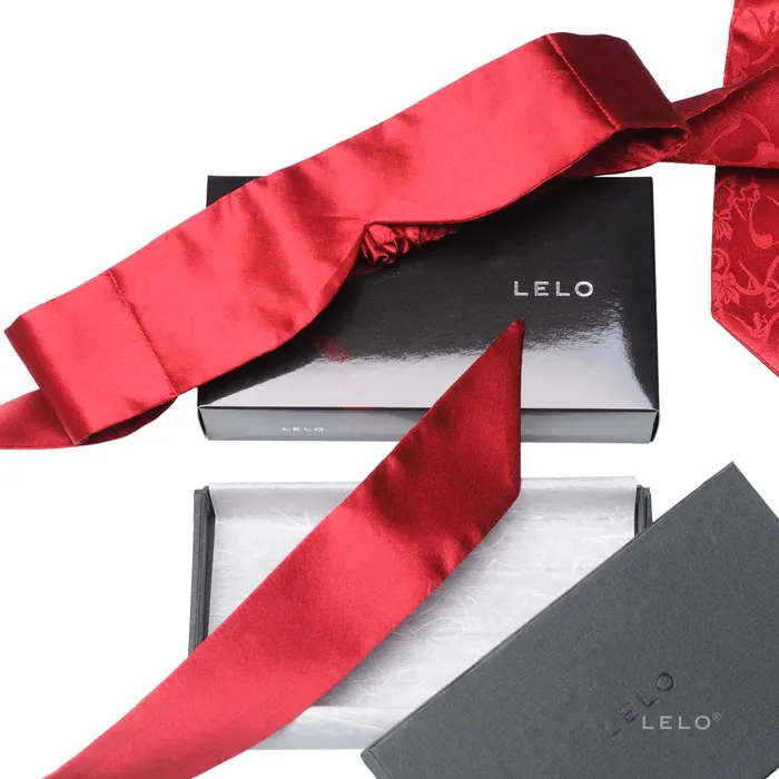 Vibrators LELO Intima Silk Blindfold Red Calvista