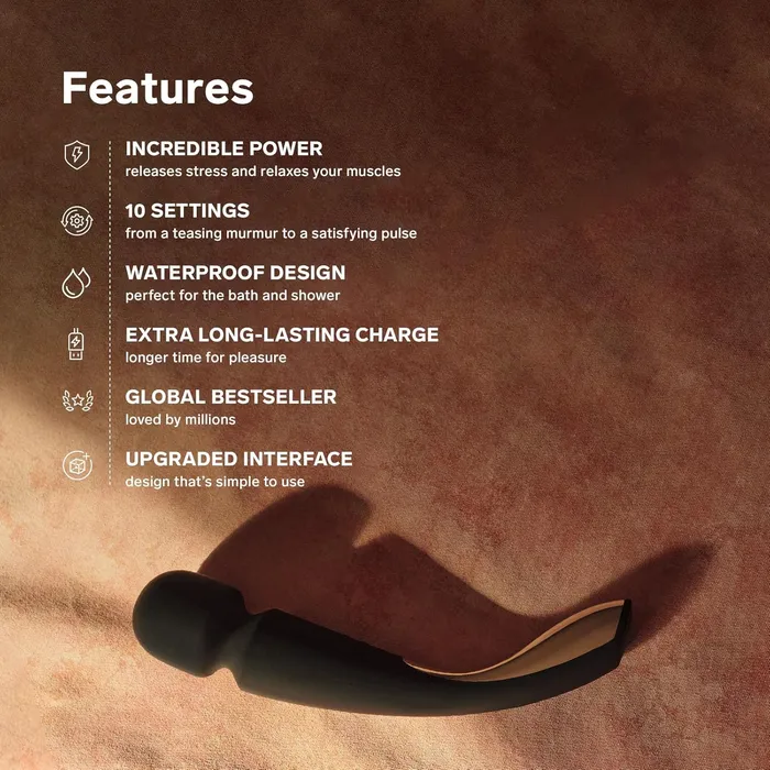 Vibrators Lelo Smart Wand 2 Medium Ocean Blue Lelo