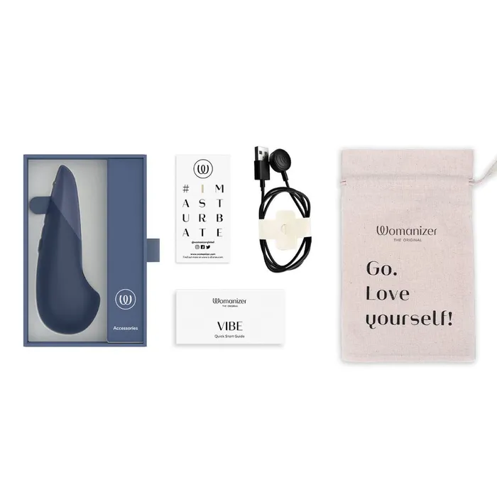 Vibrators Womanizer Vibe Dark Blue Womanizer