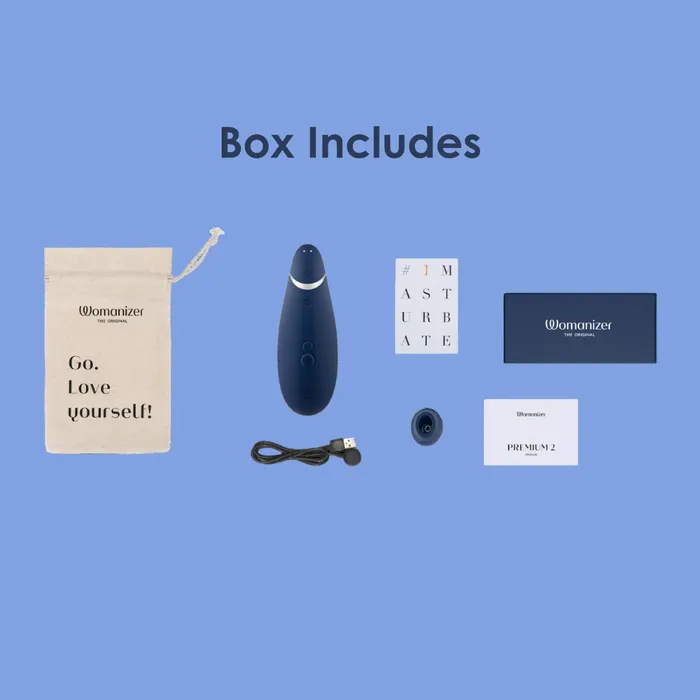 Vibrators Womanizer Womanizer Premium 2 Blueberry