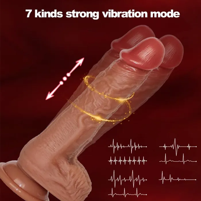 WATCH VIDEO Realistic Vibrating Dildos Sex Toys Harness Optional Safystyle Female Sex Toys