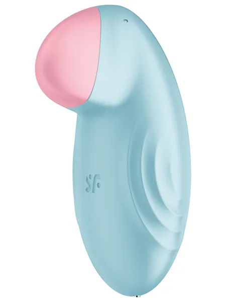 Windsor Wholesale Vibrators Satisfyer Tropical Tip App Control Light Blue