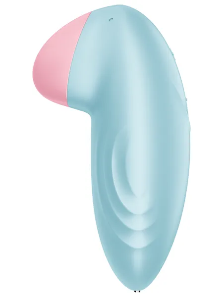 Windsor Wholesale Vibrators Satisfyer Tropical Tip App Control Light Blue