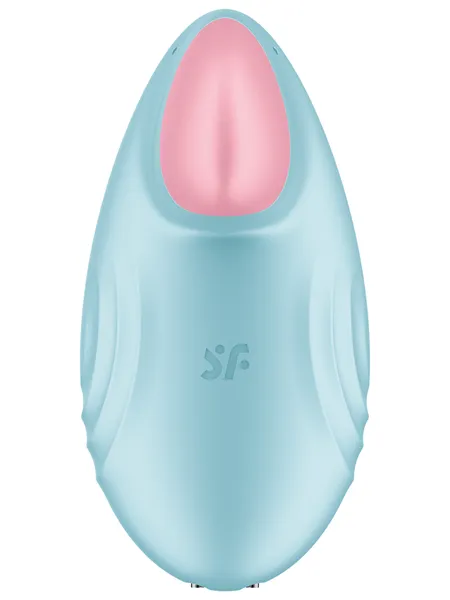 Windsor Wholesale Vibrators Satisfyer Tropical Tip App Control Light Blue